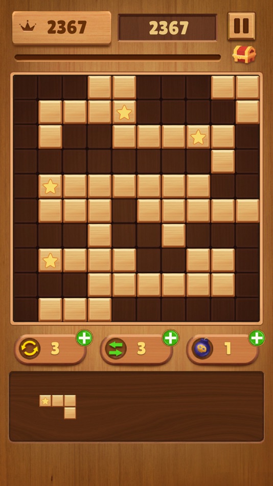 #5. Woodytris: Block Puzzle (iOS) 由: Aziza Rahman