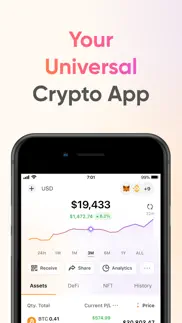 coinstats: crypto portfolio iphone screenshot 1