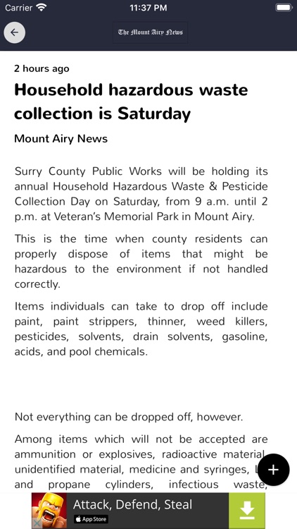 Mount Airy News screenshot-4