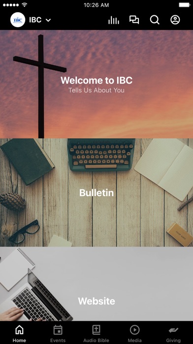 Independent Baptist Church App Screenshot
