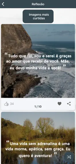 Game screenshot Reflexão Motivação apk