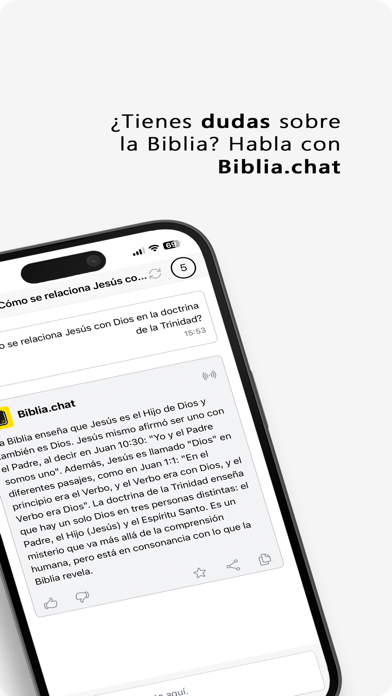 Screenshot #2 pour Biblia.chat: Biblia I.A