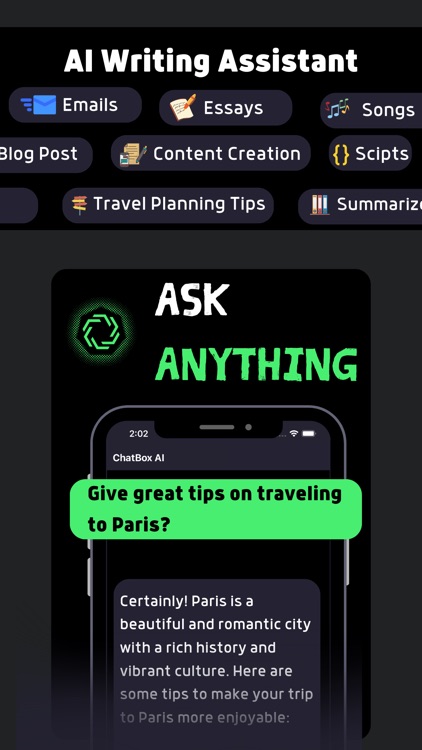 AI Chatbot: ChatBox & Keyboard