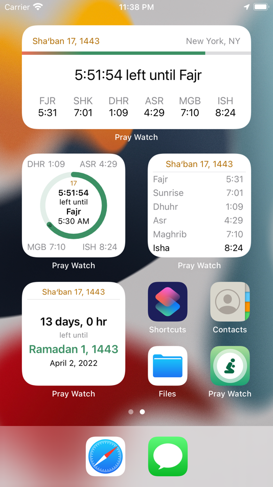 #10. Pray Watch (iOS) 由: IslamiCity