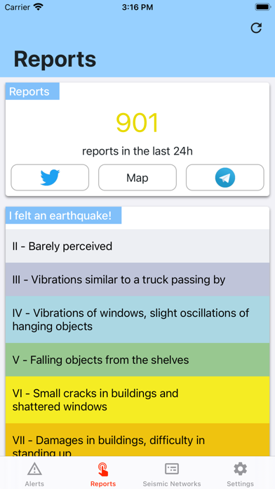 Earthquake Network screenshot 3