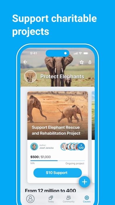 viaGood - Start helping now! Screenshot