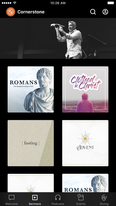 Cornerstone Church - Newark OH Screenshot
