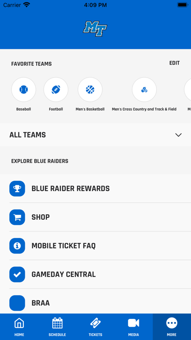 Blue Raiders Screenshot