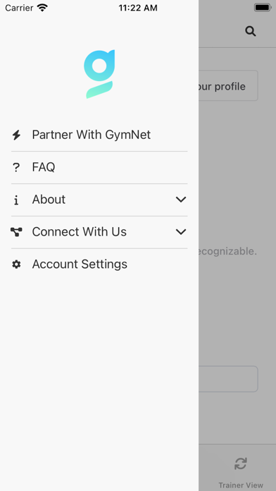 GymNet Fitness Screenshot