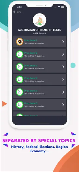 Game screenshot Australian Citizenship Prep 23 apk