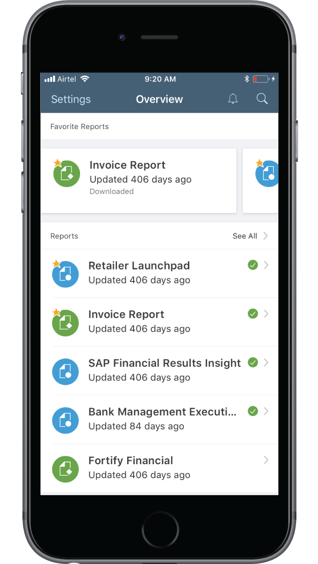 SAP BusinessObjects Mobile