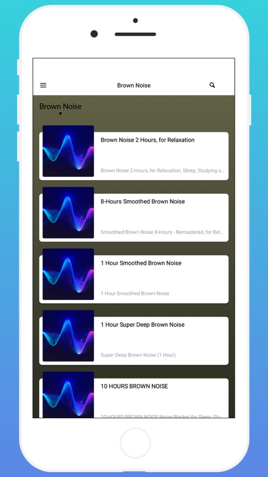 Brown Noise App - 2.0 - (iOS)