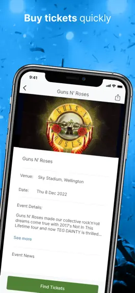 Game screenshot Ticketek NZ hack