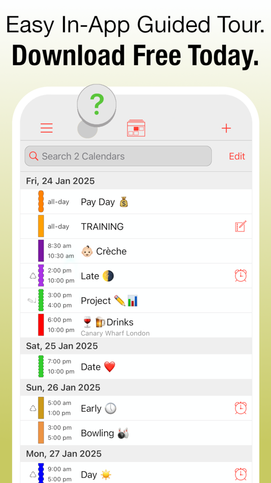 #9. ShiftLife Organizer (iOS) Podle: OvalKey Ltd.