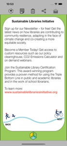 Sustainable Libraries screenshot #4 for iPhone