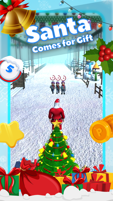 Christmas Santa Gifts Rush Screenshot
