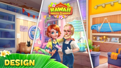 Hawaii Match-3 Mania: Manor
