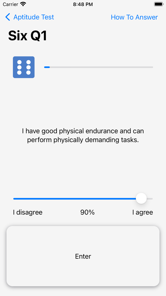 #7. Aptitude Test (iOS) Podle: Martin Tseng