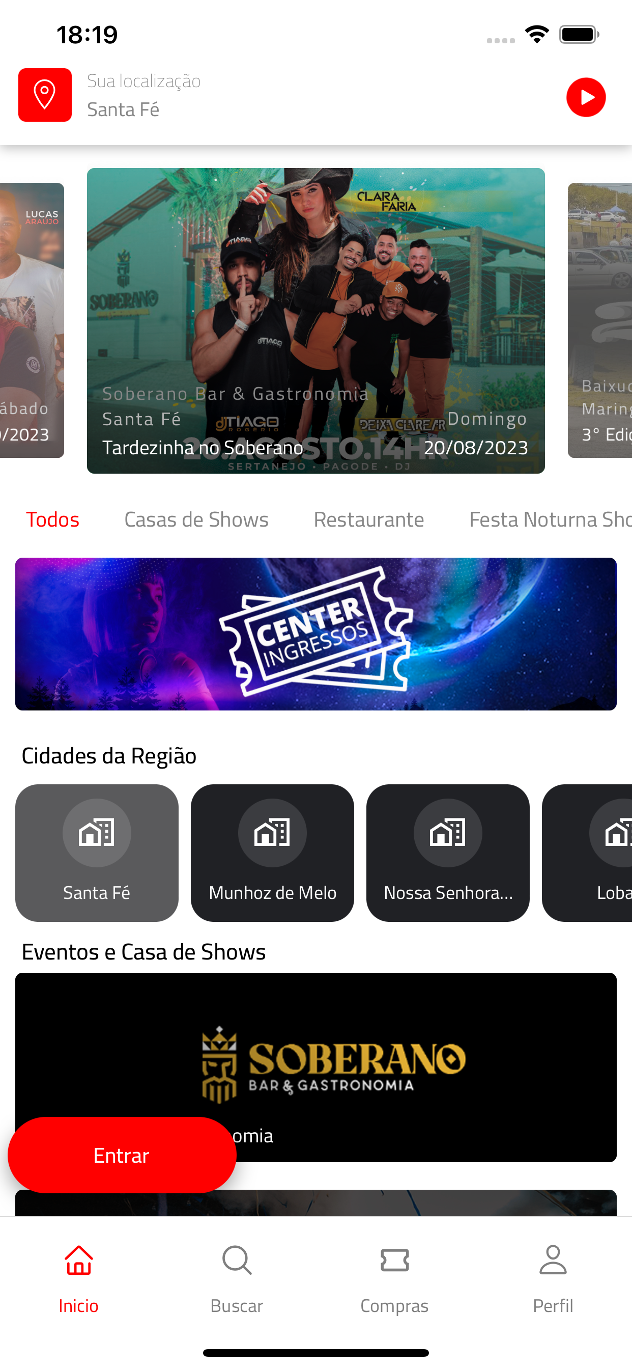Center Ingressos