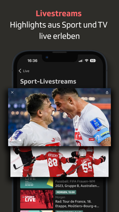 Play SRF: Streaming TV & Radio Screenshot