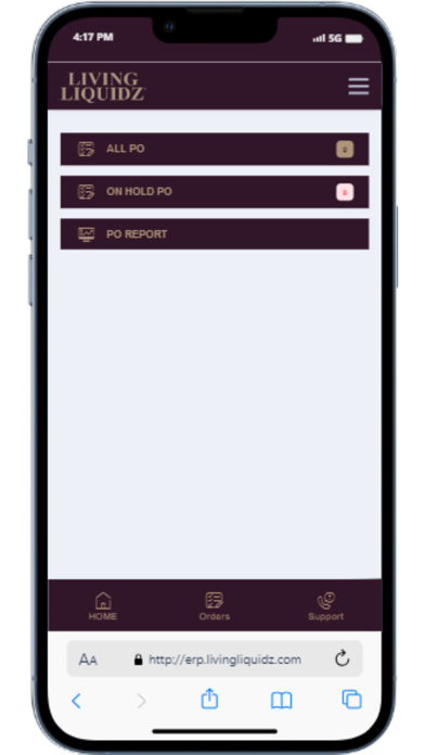 LL ERP APP Screenshot