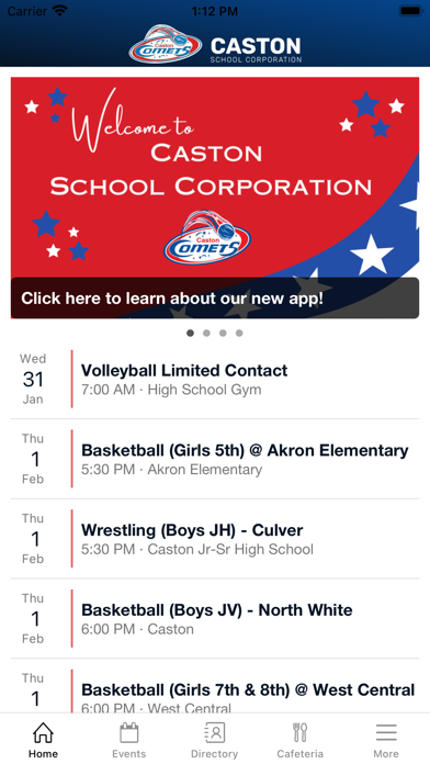 Caston School Corporation Screenshot