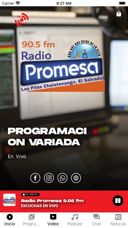 Radio Promesa 9.05 fm