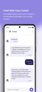 Hey Fitness Club: AI Coach screenshot #3 for iPhone