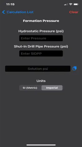 Game screenshot Petroleum Field Calculator apk