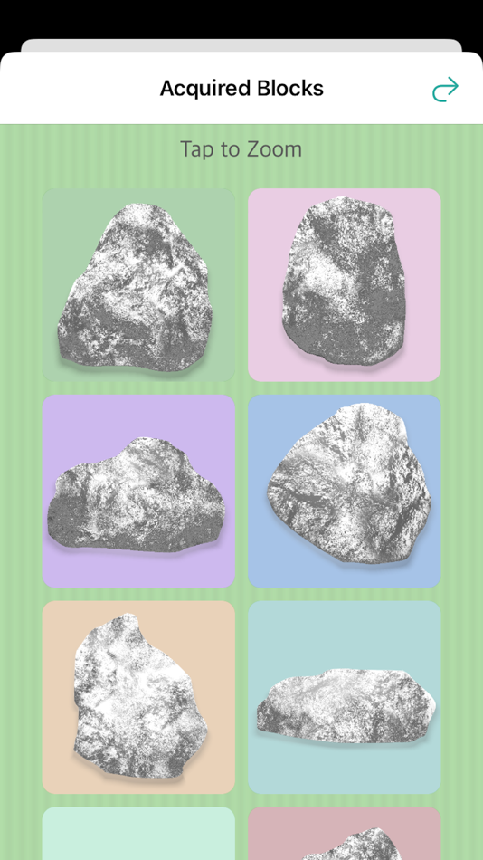 #1. Zen Falling Blocks (iOS) Podle: Mihoko Araki