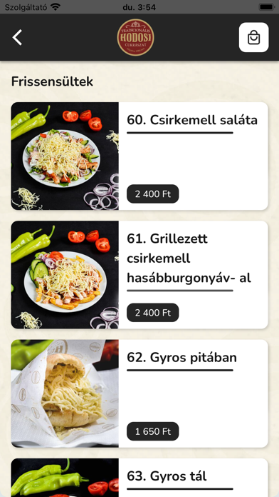 Hodosi Pizzéria Screenshot
