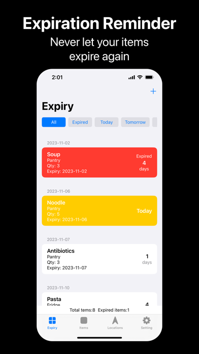 ExpiryDay - Expiry Tracker Screenshot