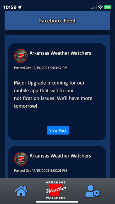 Arkansas Weather Watchers Screenshot