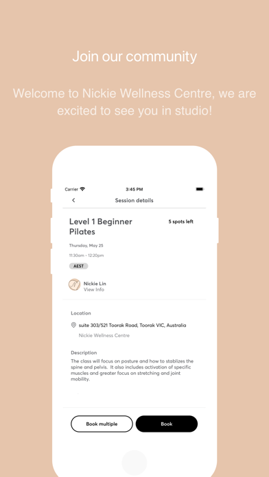 Nickie Wellness Centre Screenshot