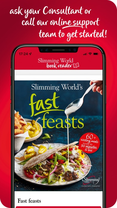 Slimming World book-reader Screenshot