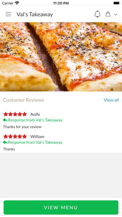 Val's Takeaway Screenshot