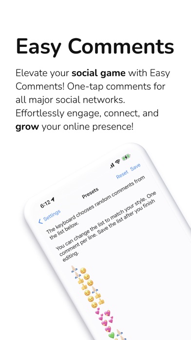 Easy Comments for Social Mediaのおすすめ画像1