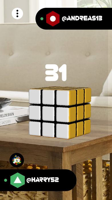 Rubiks Cube AR Screenshots