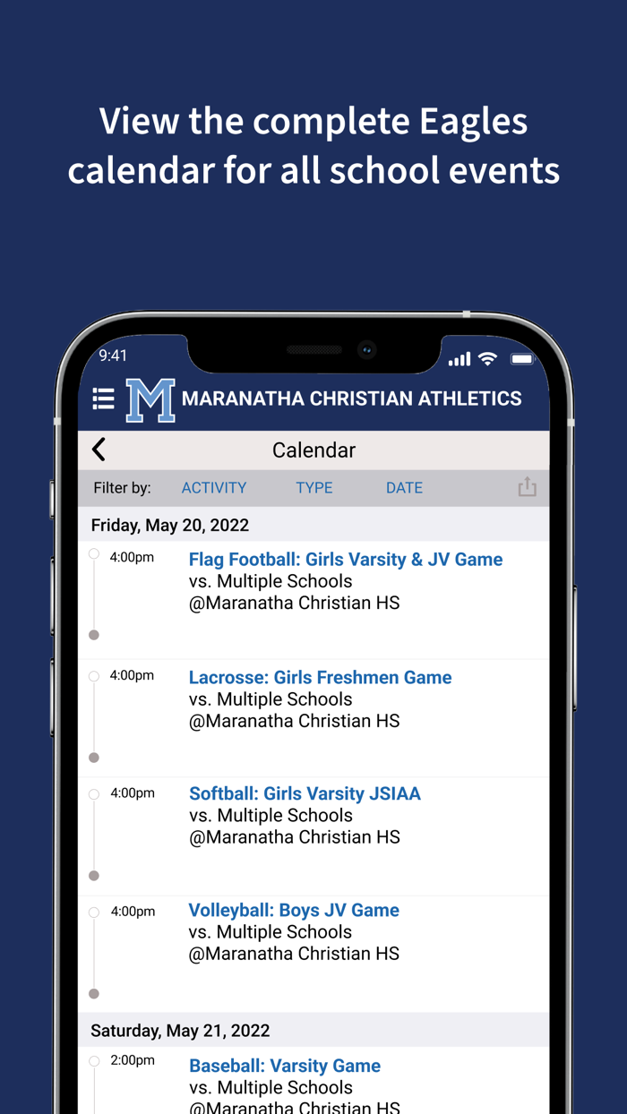 Maranatha Christian Athletics