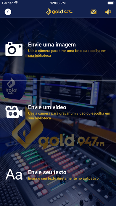 Rádio FM Gold Screenshot