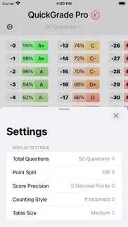 quickgrade pro - easy grader iphone screenshot 2