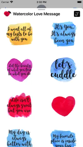 Game screenshot Watercolor Love Messages hack