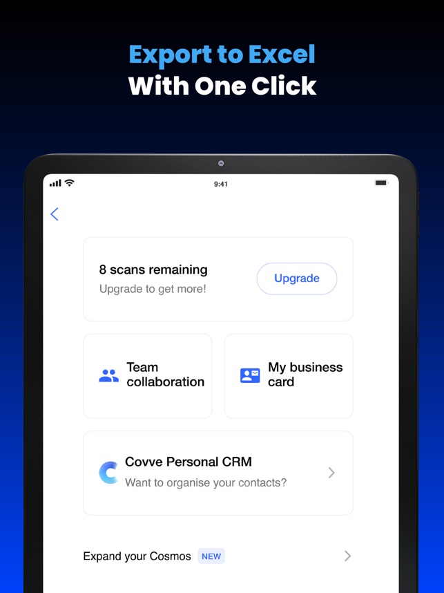 Business Card Scanner by Covve on the App Store