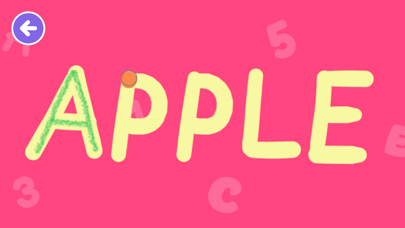 ABC 123 Letters Tracing Kids Screenshot