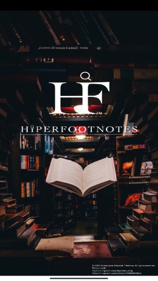 #1. HiPERFOOTNOTES (iOS) De: Ruben Jose Marshall Tikalova