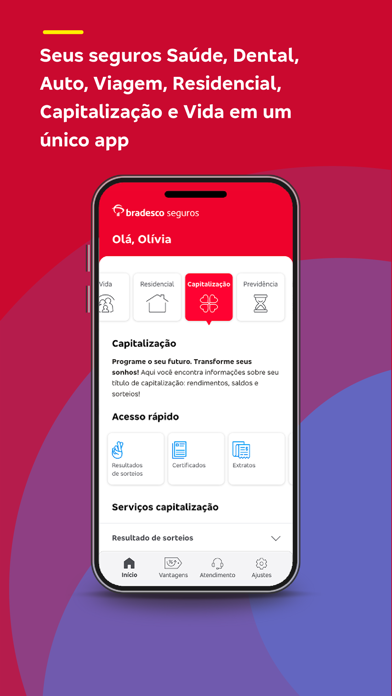 Bradesco Seguros Screenshot