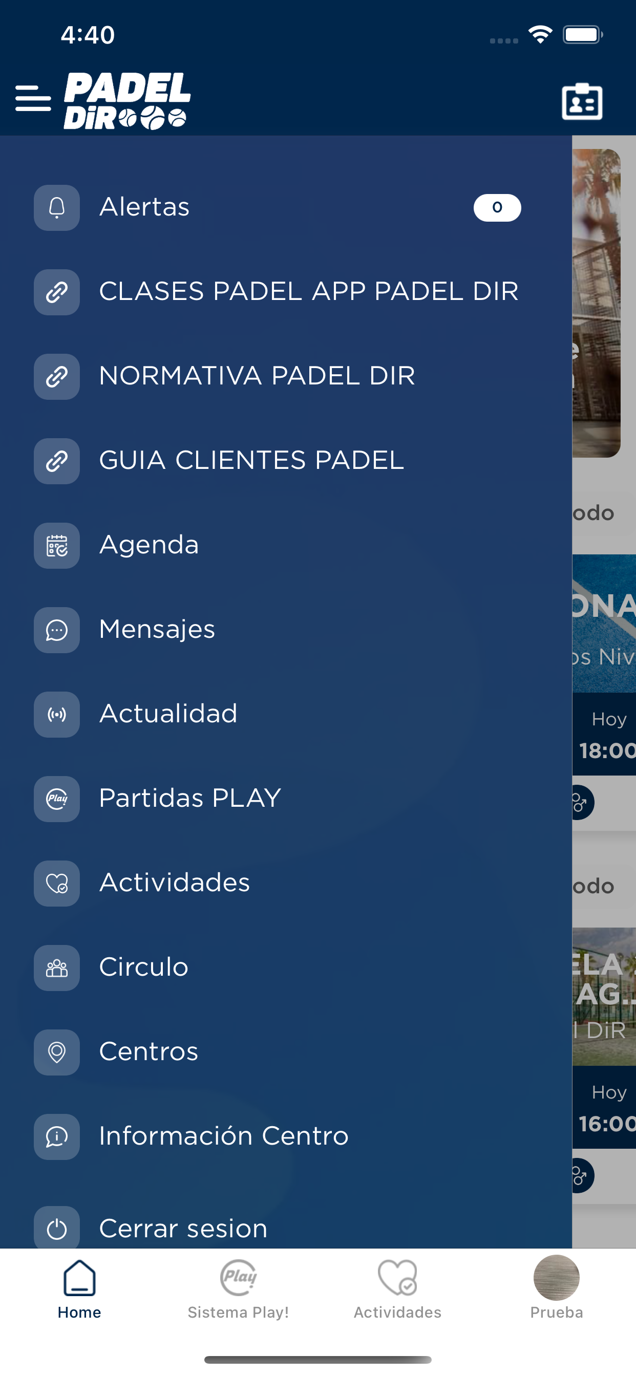 Padel DiR