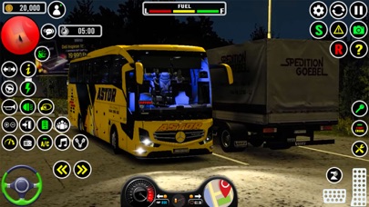 Modern Coach Bus Driving 3D Screenshot