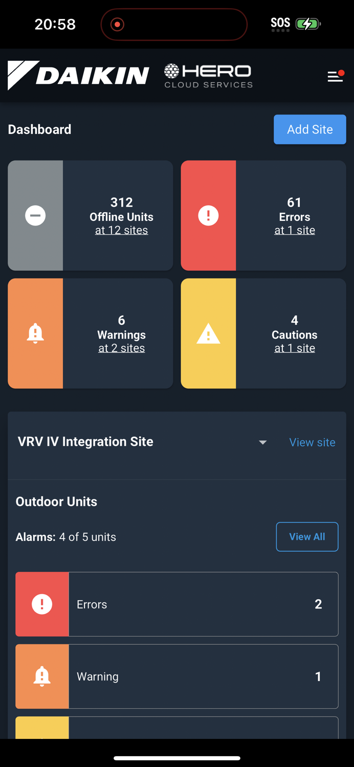 Daikin HERO Cloud Services