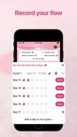 Game screenshot Ovulation + Period Tracker apk